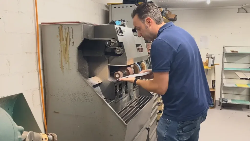 Werkstatt Schleifmachine