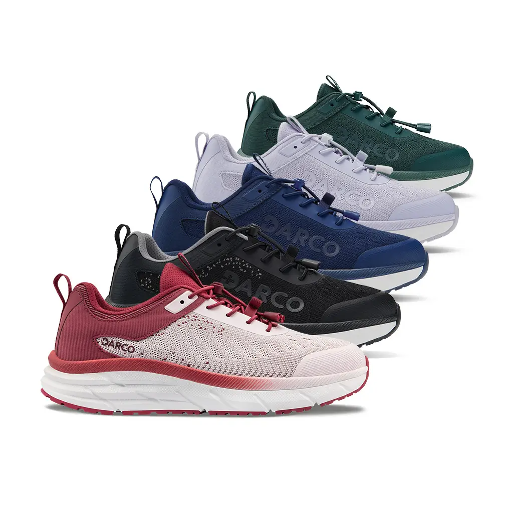 Darco Movilo Fly Schuhe in den Farben Rot, Schwarz, Blau, Weiss und Grün